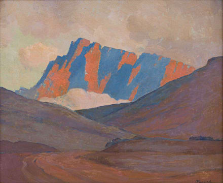 Jacob Hendrik Pierneef; Mountain Landscape with Clouds