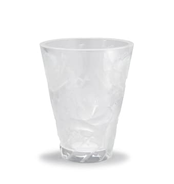 René Lalique 'Ispahan' frosted rose glass vase, Model No. 12239, France