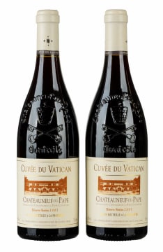 Cuvée du Vatican; Châteauneuf-du-Pape Réserve Sixtine; 2005; 2 (1 x 2); 750ml