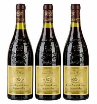 Font de Michelle; Cuvée Étienne Gonnet Châteauneuf-du-Pape; 1998; 3 (1 x 3); 750ml