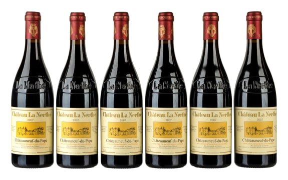La Nerthe; Châteauneuf-du-Pape; 2007; 6 (1 x 6); 750ml