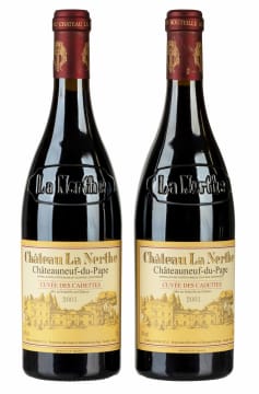 La Nerthe; Châteauneuf-du-Pape Cuvee des Cadettes; 2001; 2 (1 x 2); 750ml
