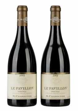 M.Chapoutier; Ermitage Le Pavillon; 2003; 2 (1 x 2); 750ml