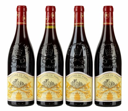 Clos du Mont-Olivet; Châteauneuf-du-Pape Cuvée du Papet; 1998; 4 (1 x 4); 750ml