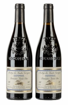Santa Duc; Gigondas Les Hautes Garrigues; 2007; 2 (1 x 2); 750ml