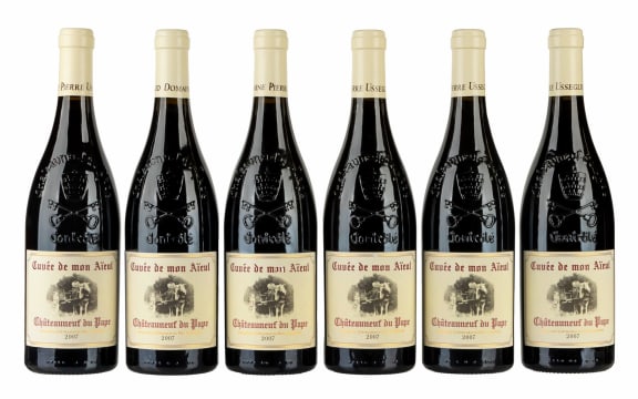 Pierre Usseglio; Châteauneuf-du-Pape Cuvée de Mon Aieul; 2007; 6 (1 x 6); 750ml