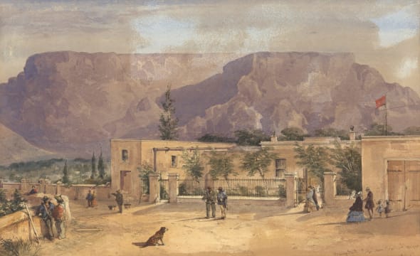 Thomas Bowler; Maisonnette. Cape Town. Cape of Good Hope, from The Mosenthal Establishments commission