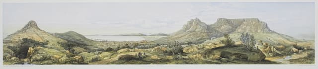 Thomas Bowler; Panorama of Cape Town and Surrounding Scenery