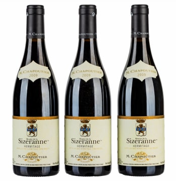 M.Chapoutier; Monier de la Sizeranne; 2009; 3 (1 x 3); 750ml