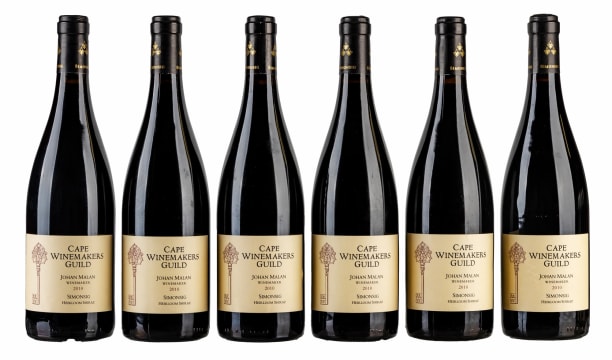 Simonsig; CWG Heirloom Shiraz; 2010; 6 (1 x 6); 750ml