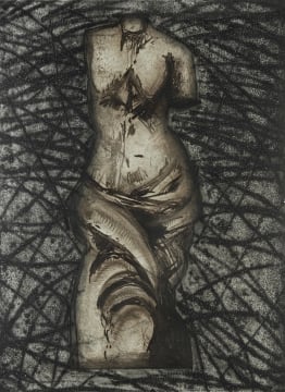 Jim Dine; Cold Winter Lady