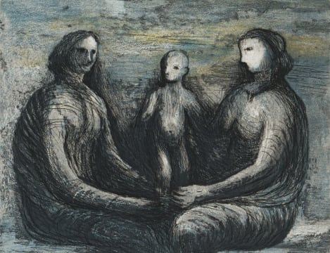 Henry Moore; Mother and Child XXIX