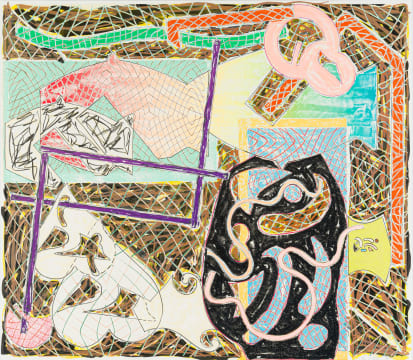 Frank Stella; Shards II