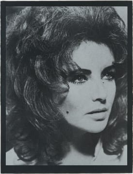 Russell Young; Elizabeth Taylor Portrait