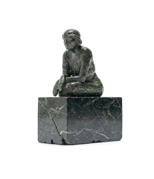Fanie Eloff; Seated Woman