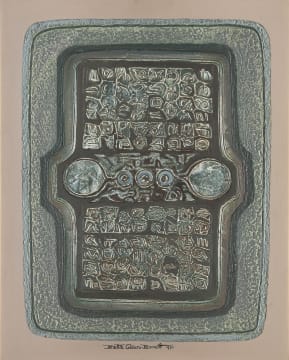 Bettie Cilliers-Barnard; Abstract Composition