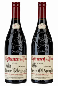 Vieux Télégraphe; Châteauneuf-du-Pape; 2010; 2 (1 x 2); 750ml