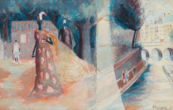 Gerard Sekoto; Senegal and Paris