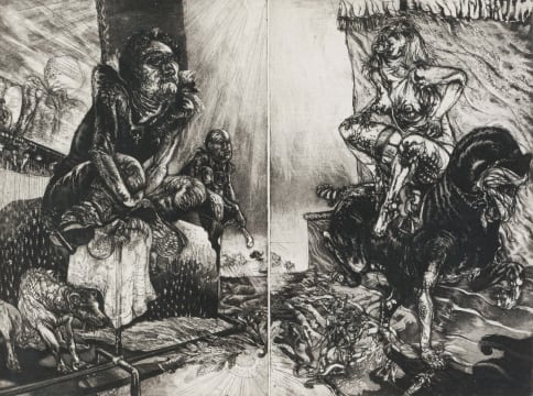 Diane Victor; Untitled (The Watchers)