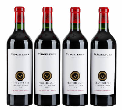 Vergelegen; First Thought and Last Word Cabernet Sauvignon; 2014; 4 (1 x 4); 750ml
