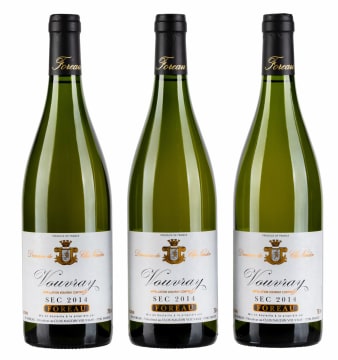 Clos Naudin; Vouvray Sec; 2014; 3 (1 x 3); 750ml