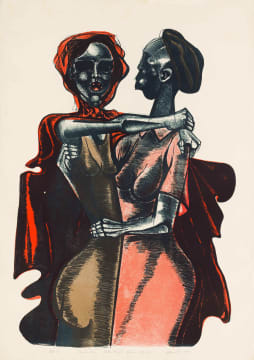 Zwelidumile Geelboi Mgxaji Mslaba 'Dumile' Feni; Dedication to Ruth First and Lilian Ngoyi