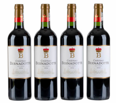 Bernadotte; Haut-Médoc; 2014; 4 (1 x 4); 750ml