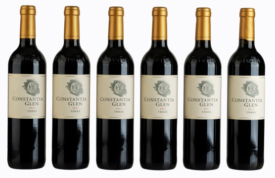 Constantia Glen; Three; 2011; 6 (1 x 6); 750ml | Strauss & Co