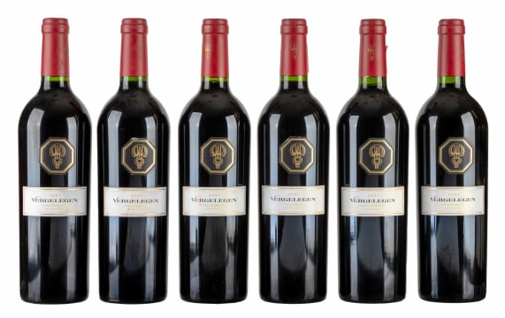 Vergelegen; Estate Red; 2001; 6 (1 x 6); 750ml