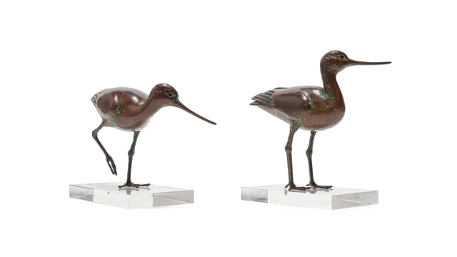 Robin Lewis; Pair of Godwits, two