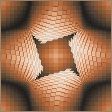 Jean-Pierre Vasarely (Yvaral); Optical Abstract Composition