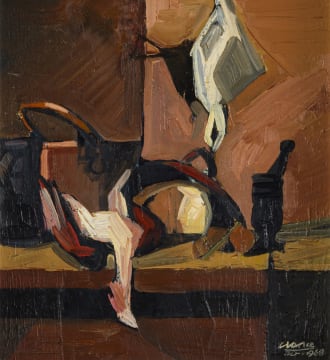 Peter Clarke; After a Still life by Chardin