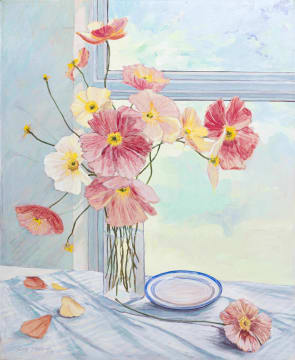 Paddy Starling; Poppies in a Vase