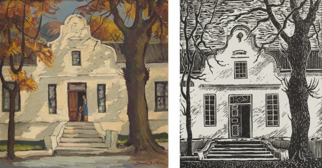 David Botha; De Oude Gebou, Hoofstraat, Paarl, two