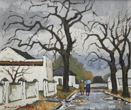 David Botha; Grawe Straat, Paarl (Grave Street, Paarl)