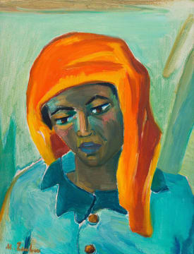 Maggie Laubser; A Malay Girl