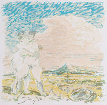 William Kentridge; The Lovers