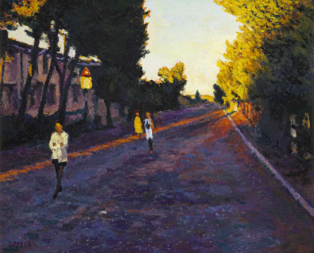 Walter Meyer; Figures at Dusk