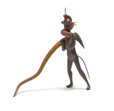 Mashego Johannes Segogela; Devil with Three-Headed Snake
