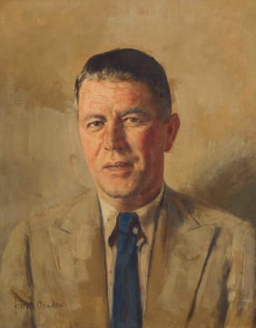 Frans Oerder; Portrait of a Man