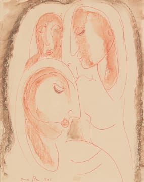 Irma Stern; Three Figures