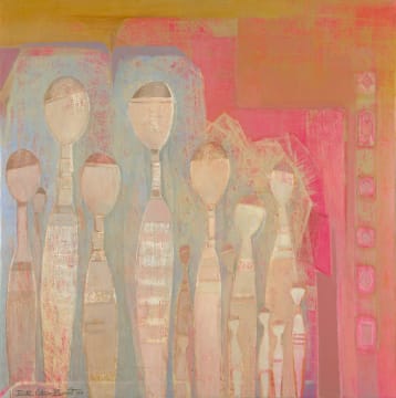 Bettie Cilliers-Barnard; Group of Figures