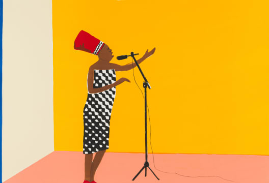 Sam Nhlengethwa; Tribute to Miriam Makeba