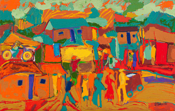 Johnson Hasane Baloyi; Township Scene
