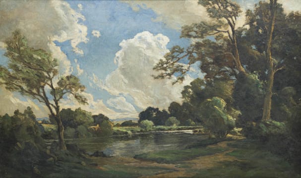 Cathcart William Methven; Pool on the Umgeni above Albert Falls
