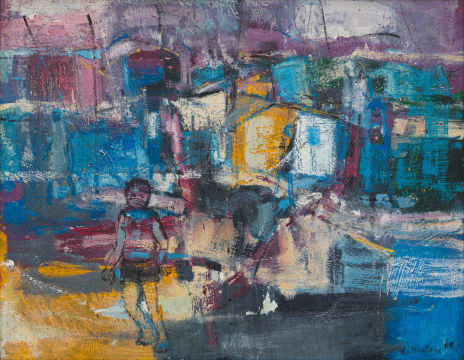 Ephraim Ngatane; Township Scene