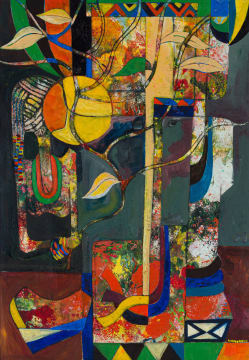 Speelman Mahlangu; Rhytm (sic) from Within (Composition I)