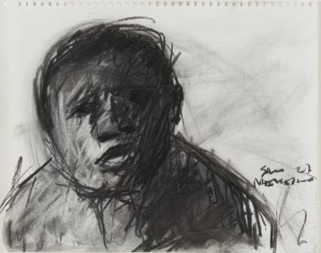 Sam Nhlengethwa; Untitled (Figure)