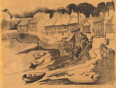 Freida Lock; Fisherman's Village, Cornwall