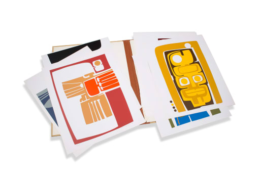 Ernst de Jong; 12 Abstract Compositions, portfolio